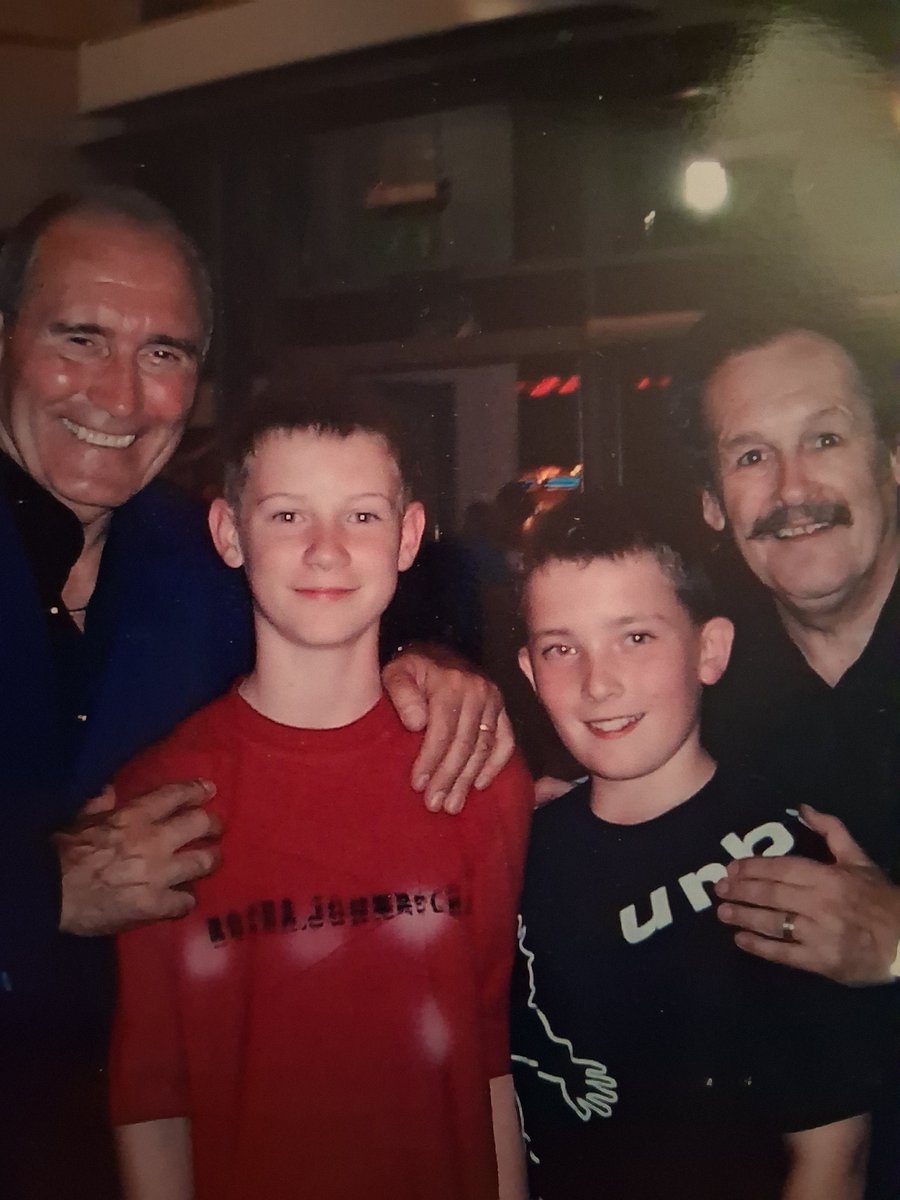 Janieluv's tweet photo. @TheTommyCannon @TheTommyCannon ...3 of many Tom . Myself with you and Bob in Yarmouth, my son and nephew in skegness and me and mum with you both, not sure of the venue...(doesnt look like you lol) so many lovely memories, miss you guys xxx https://t.co/3bBRD3abig