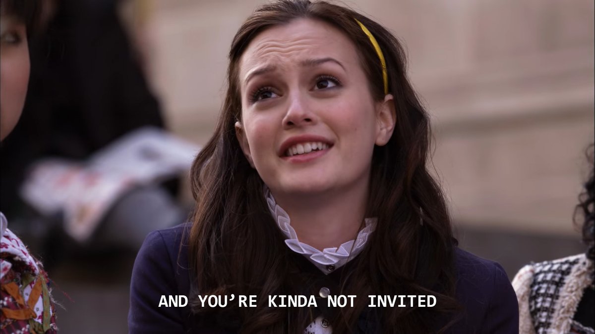 Gossip Girl out of context tweet media