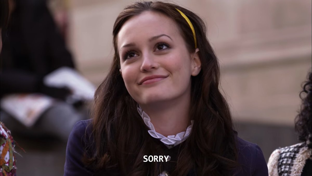 Gossip Girl out of context tweet media