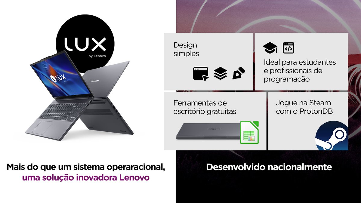 Lenovo Brasil tweet media