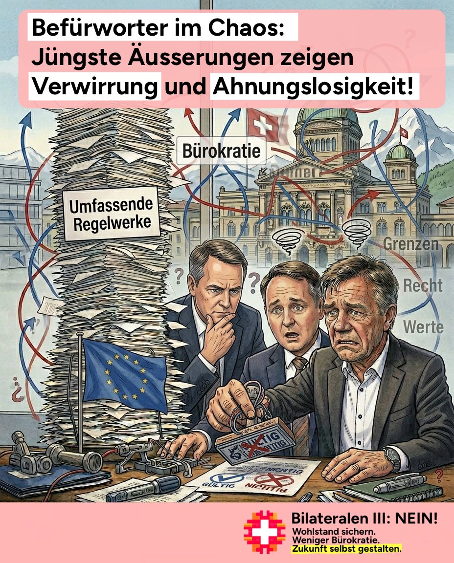 Bilateralen III: NEIN zur EU-Passivmitgliedschaft tweet media