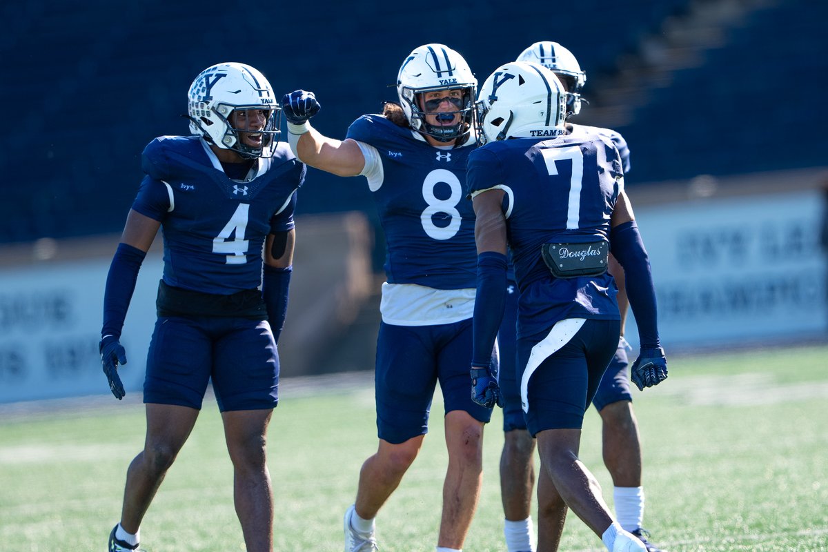 Yale Football tweet media