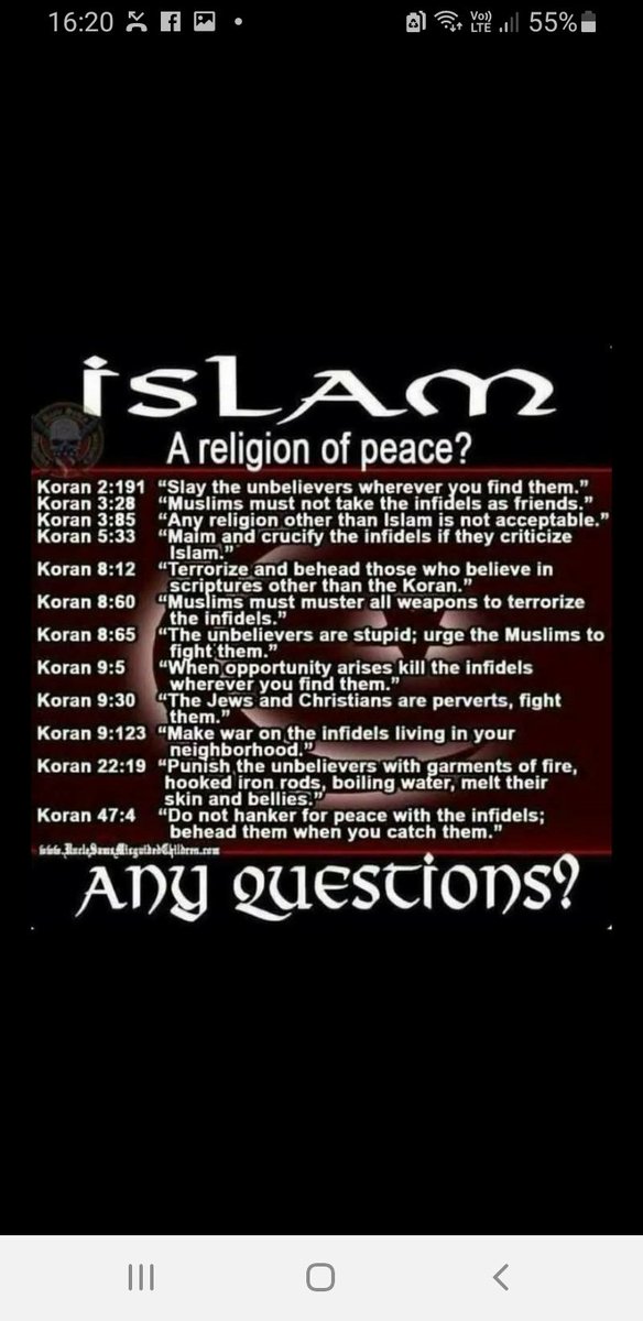 Islam is not compatible with Western civilization.