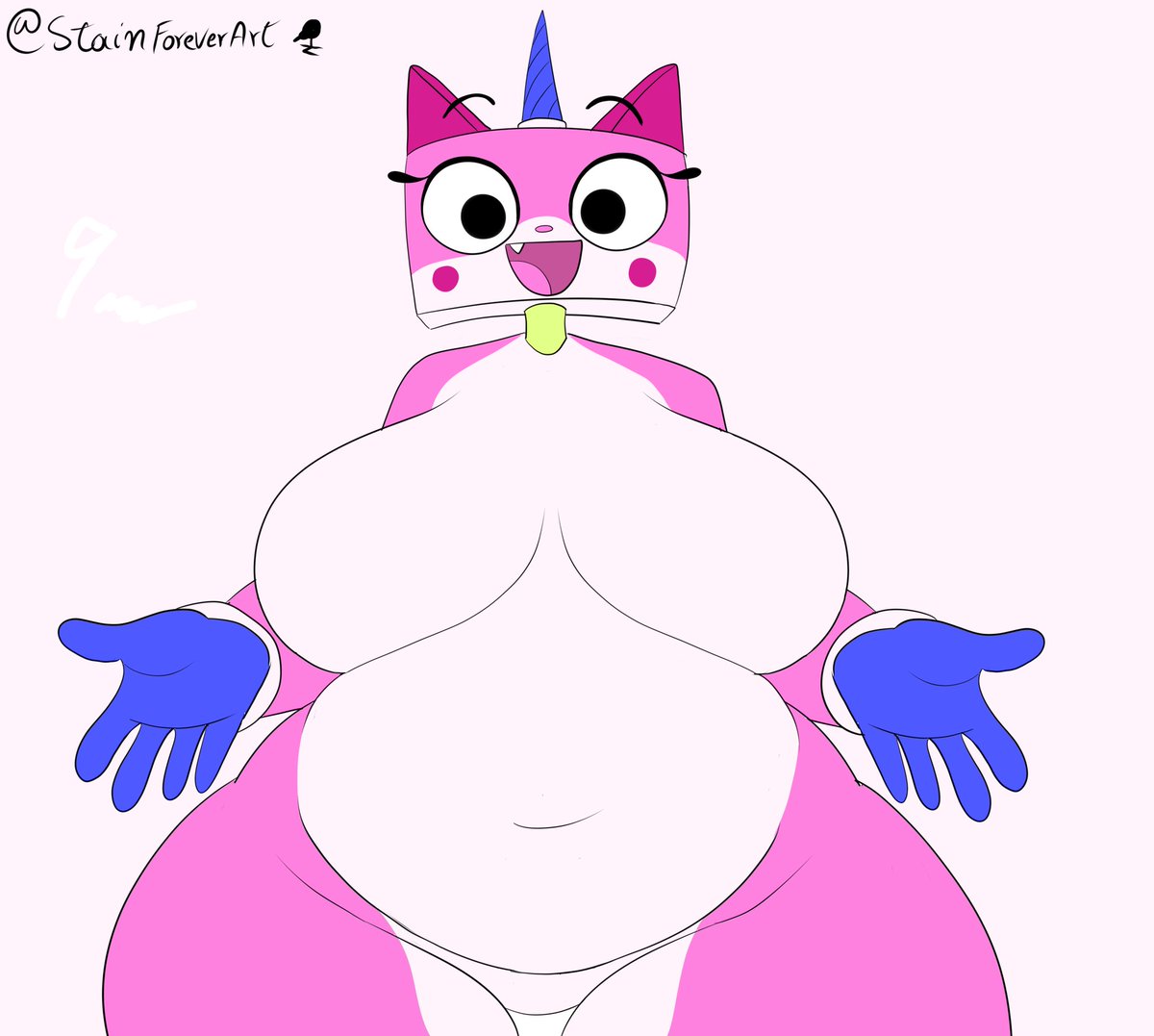 Unikitty
#unikitty 
#furry
#furryart
#furryfandom
#chubby