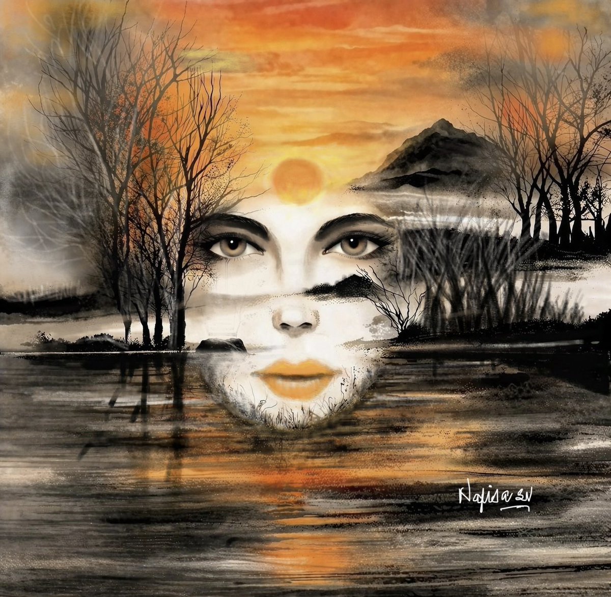 art_nafis's tweet image. 🖌️
She rises with the sun,
She blooms with the light,
She not in nature, 
She is NATURE - NafisArt
#nature 
#sunrise
#imagination
Good Morning Friends,
Have a blooming day!!