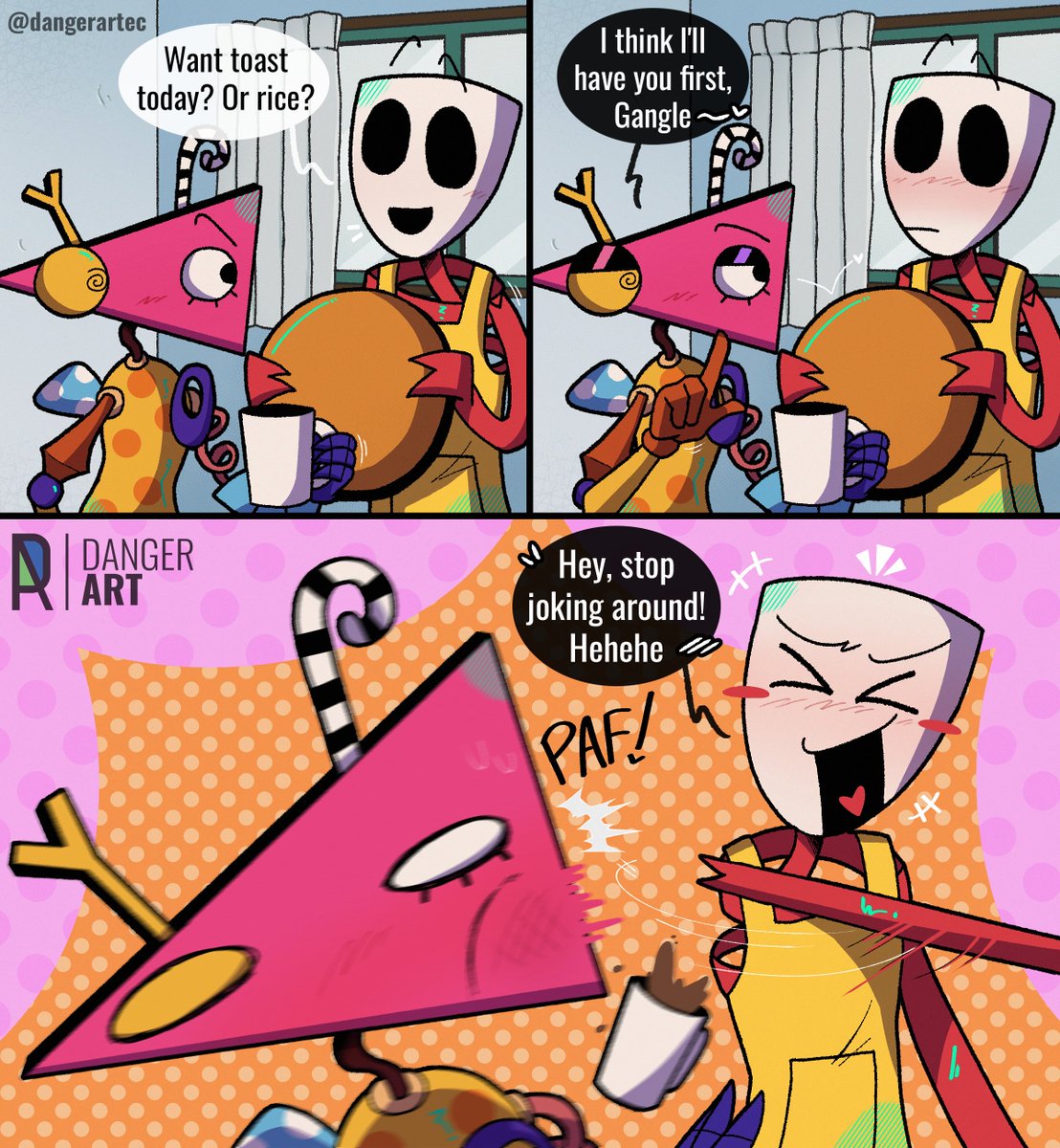 dangerartec's tweet image. Ganbare! Zooble!! (I hope you get the reference lol)

#DigitalCircus #TADC #Abstragedy #ZooblexGangle #dangerartec