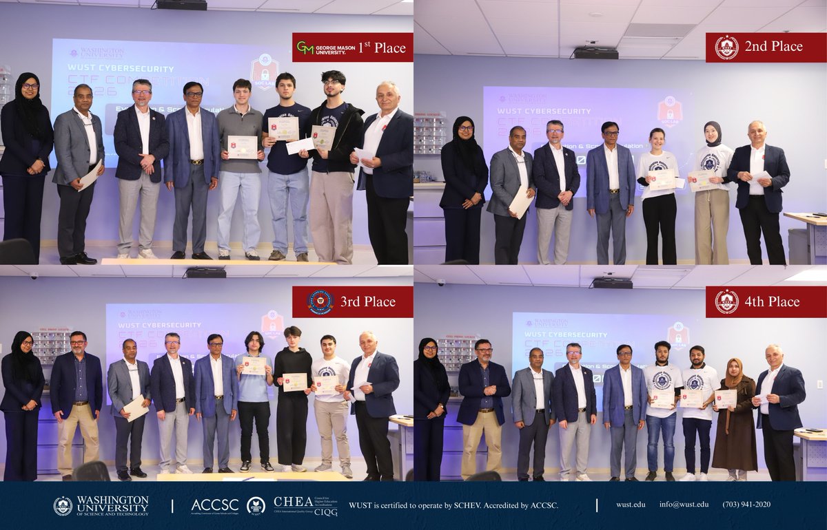 Washington University of Science and Technology tweet media