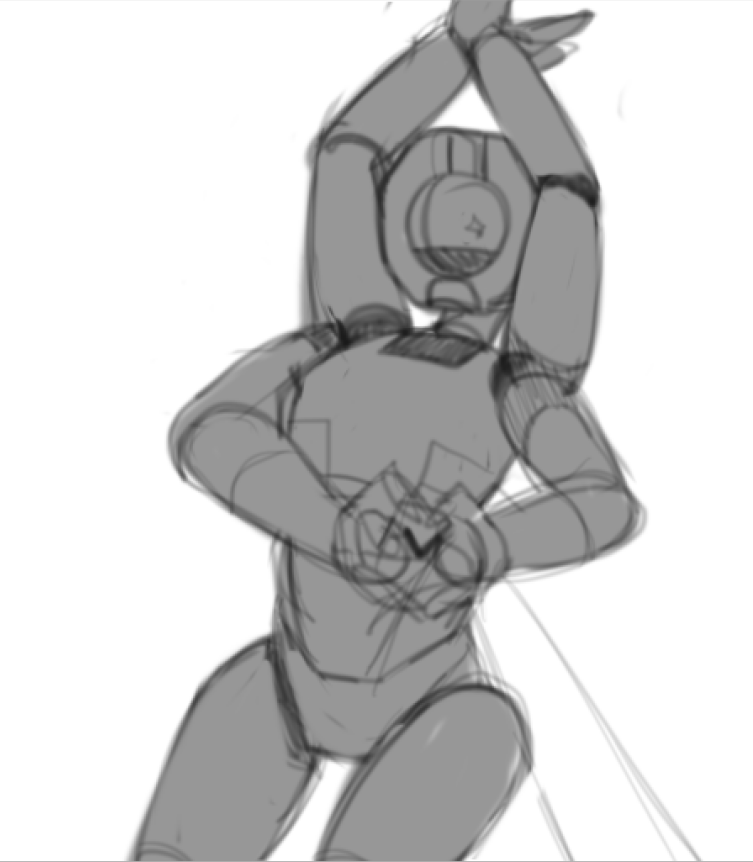 Staruri_Starz's tweet image. V7 doodles + a keychain design #ultrakill