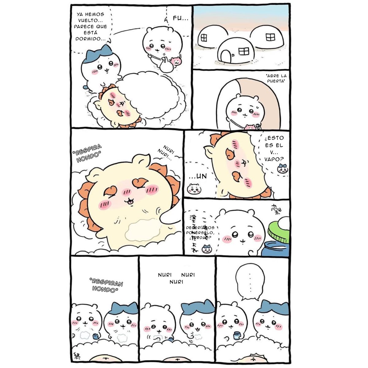 Chiikawa en español tweet media