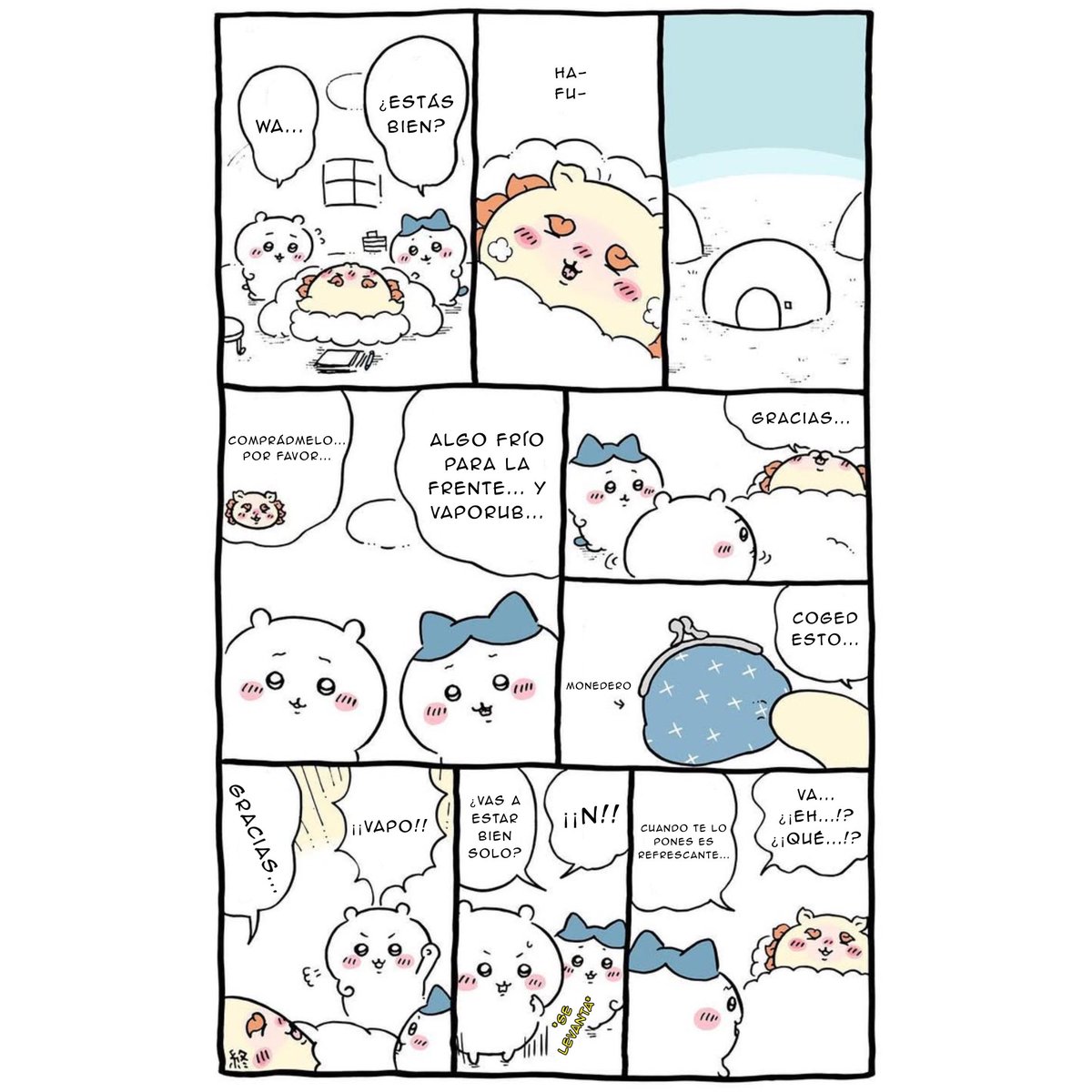 Chiikawa en español tweet media