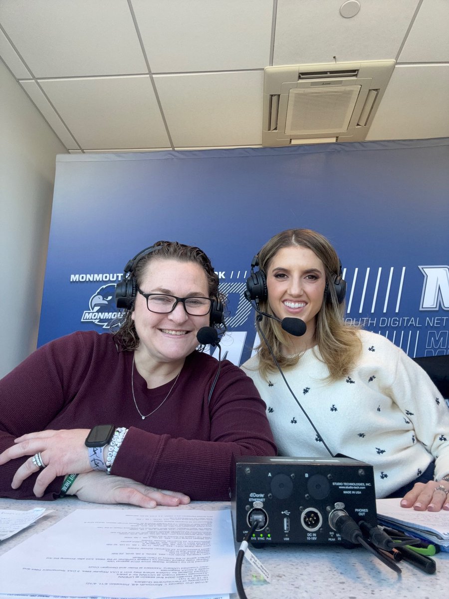Penn Quakers at Monmouth Hawks live @monmouthdigitalnetwork and on Flo Sports at 3pm @stefmanisero