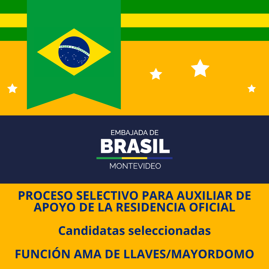 Embajada de Brasil en Montevideo tweet media