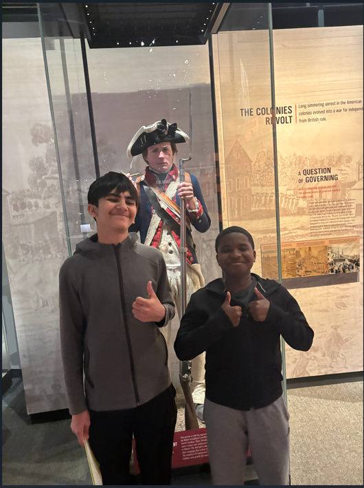 PotomacMS's tweet photo. 🐾 Panther Pride! 🐾
Our 8th graders had a blast on Day 1 of the Amy Museum field trip! Learning, exploring, and making memories as we kick off this exciting three-day adventure. More fun to come! 🚌✨
#potomacmiddleschool https://t.co/vbFM0x2PPI