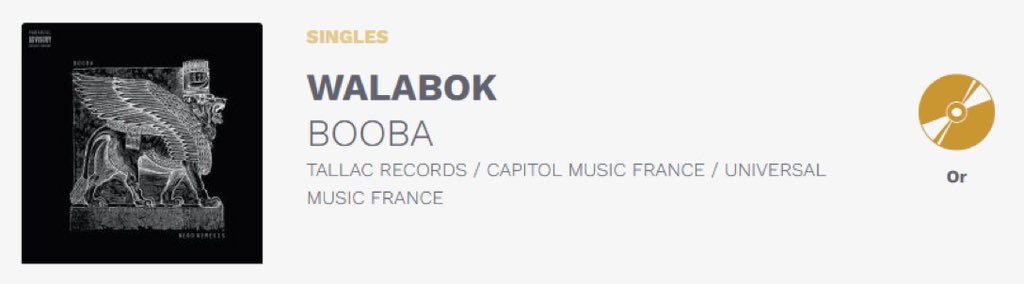 lpnjf_sidy's tweet photo. 🚨Encore une nouvelle pluie de certification pour BOOBA 🔥🔥!!! 

À ce rythme il risque de détrôner Ninho mdr 😂 . https://t.co/qwsGUHBZ8R