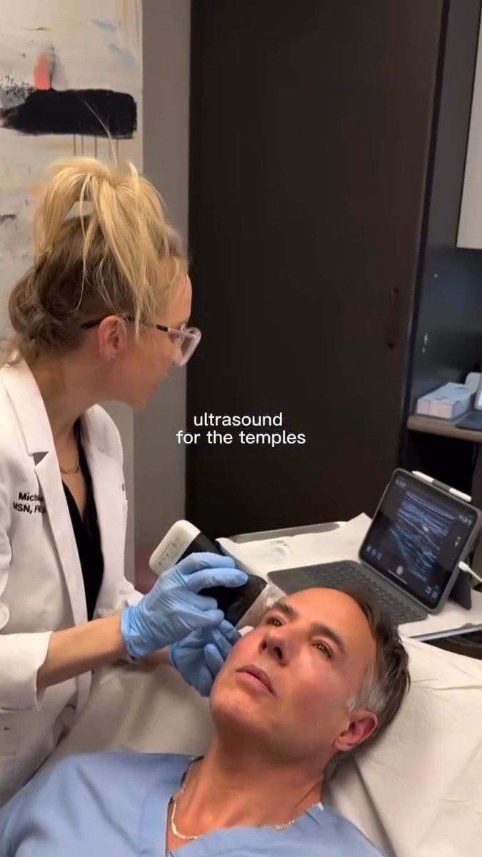 clariusmhealth's tweet photo. The temple is one of the most delicate zones on the face. @skin.smartie.np uses ultrasound to map vessels, confirm depth, and place product with precision before injecting.

This is what safety-first aesthetics looks like.

#AestheticUltrasound #Clarius #POCUS https://t.co/3PMpuJjmws