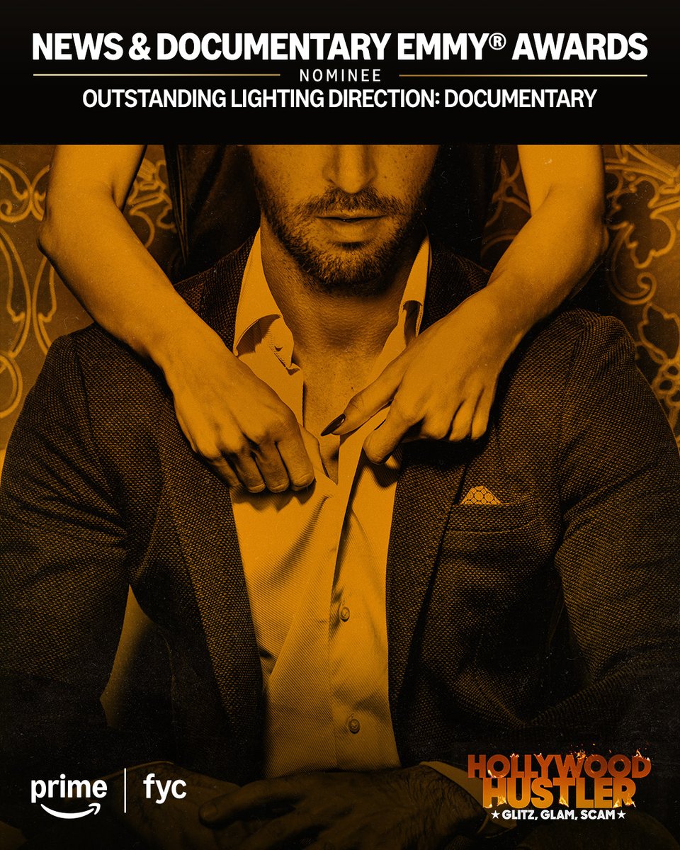 AmazonMGMStudio's tweet image. A huge round of applause to the talented teams behind #MerchantsOfJoy, #HollywoodHustler, and #OneNightInIdaho for their News &amp;amp; Documentary Emmy Awards nominations!