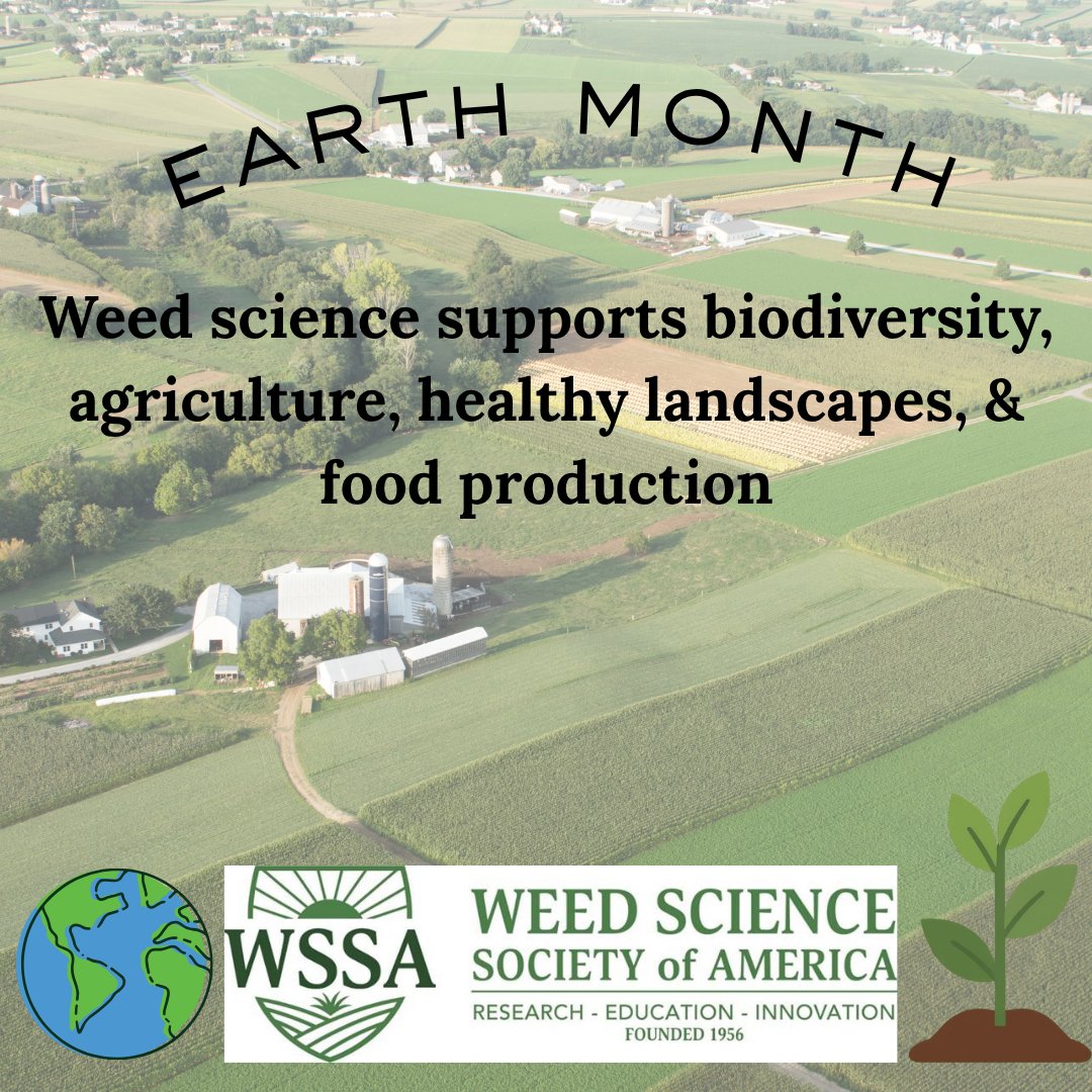 WorldofWeeds's tweet image. 🌱 #EarthMonth highlights the power of #science in protecting ecosystems, food supply, #habitats, and more....

#WSSA #weedscience #invasiveplants #agriculture #cropproduction #food #sustainability
