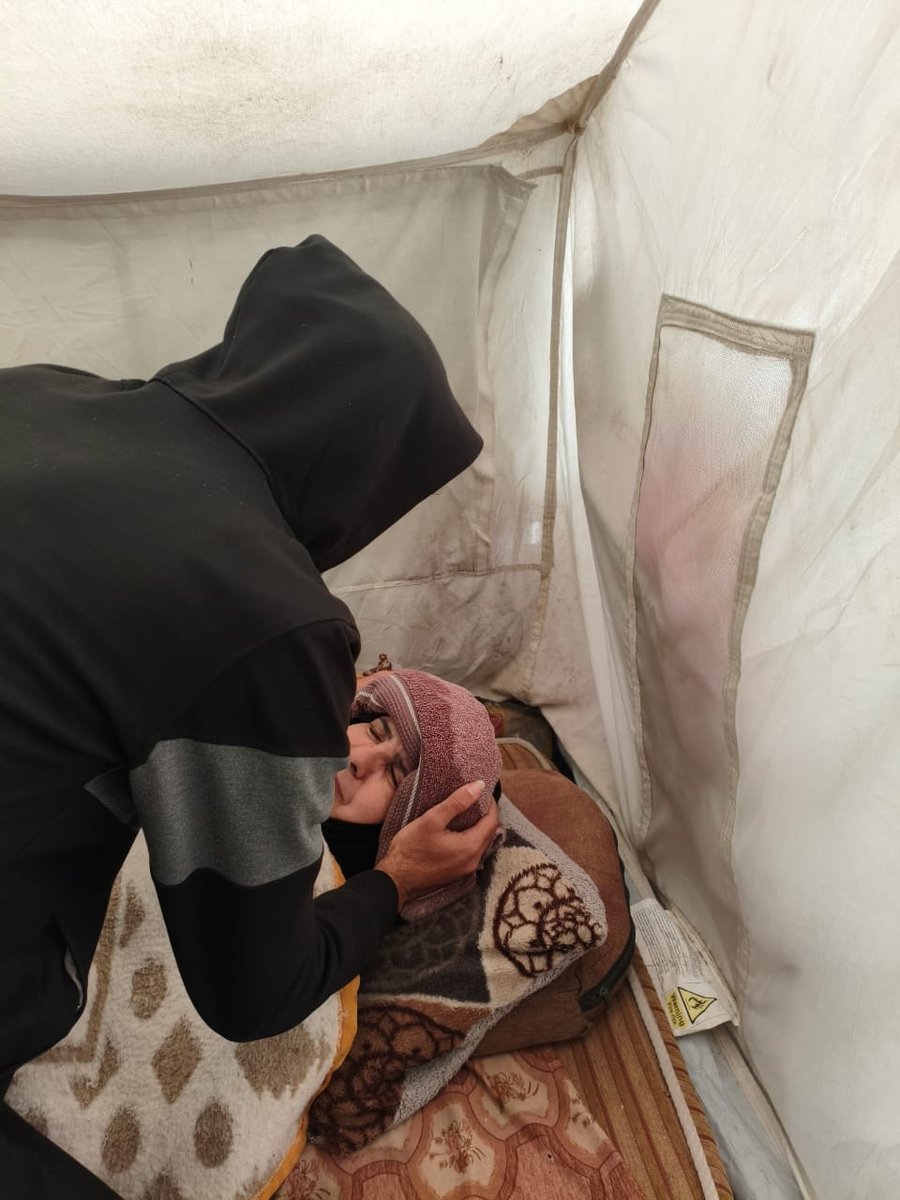 AzezWaj96348's tweet photo. My heart breaks as my mother grows weaker day by day and I cant help After her gallbladder surgery failed due to fragile healthcare in Gaza her condition is now critical and worsening She needs treatment and medicine Please help us before itβs too late
https://t.co/qMDpwjLWy4 https://t.co/Jgo4lMkpGX
