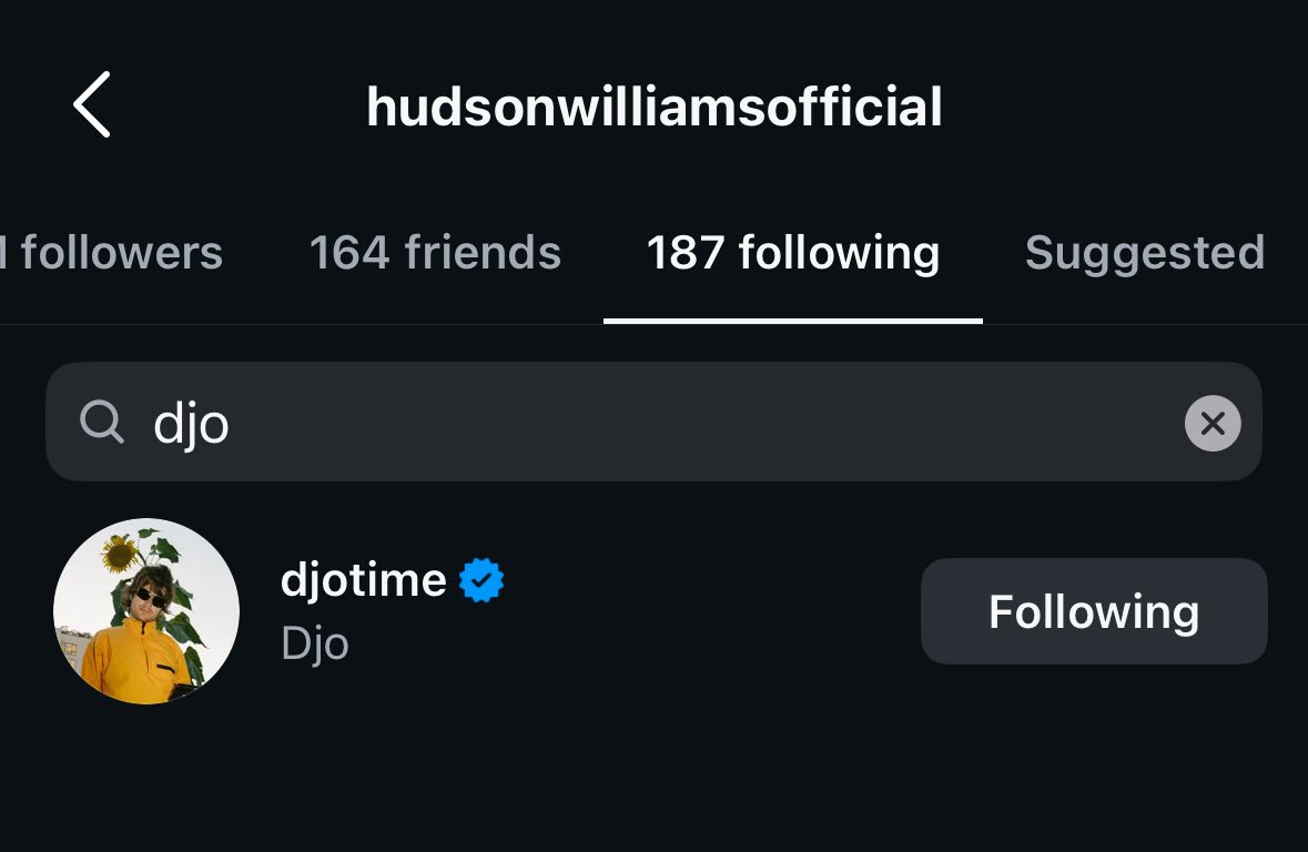 Djo Source tweet media