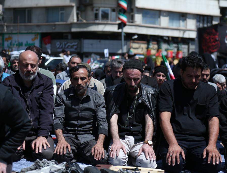 XHNews's tweet photo. In Tehran, a city repeatedly battered by heavy bombing since the war began on Feb. 28, relief was immediate -- but cautious. Spring has quietly arrived while the city was consumed by war, almost unnoticed. https://t.co/GEXQdmZ3rL #FromTheFrontline https://t.co/ZPoZw7mx1u