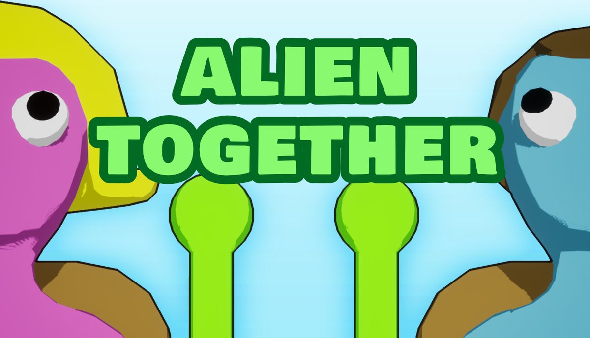 Alien Together | Wishlist On Steam tweet media