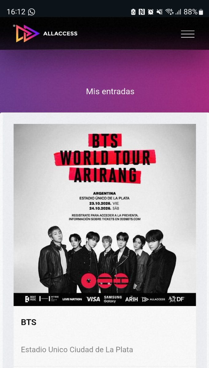 ara ⊙⊝⊜ ⁷ VOY A VER A BTS tweet media