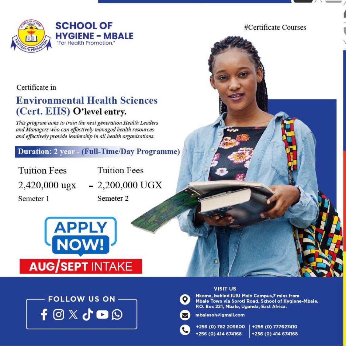 School of Hygiene-Mbale tweet media