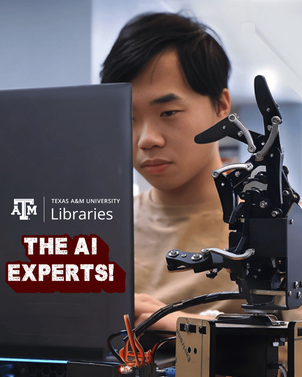 Texas A&M Libraries tweet media