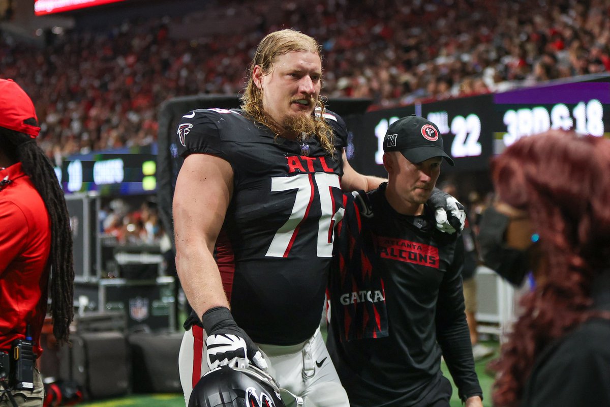 MilesGarrettTV's tweet photo. Wow. Per @AdamSchefter, #Falcons offensive lineman Kaleb McGary is retiring from the NFL https://t.co/wQKBtHdaYo