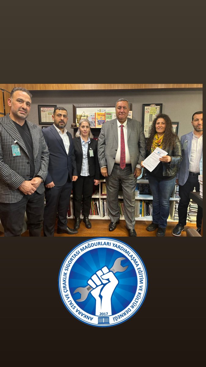 Staj ve çıraklık sigortası mağdurlarının haklı taleplerinin karşılanması ve 10 Mayıs Büyük Ankara Buluşmasını Davet eden Ankara Derneğimize çalışması için teşekkür ederim.
<a href="/ANKSTAJCIRAK/">ANKARA STAJ ÇIRAKLIK DERNEĞİ</a>
<a href="/fethigurer/">Ömer Fethi Gürer</a>
<a href="/herkesicinCHP/">CHP 🇹🇷</a>
<a href="/CHPankarailbsk/">CHP Ankara İl Başkanlığı</a>

Hak Yarım 
#GelecekiçinStajyerÇırağaTamSigortaŞart