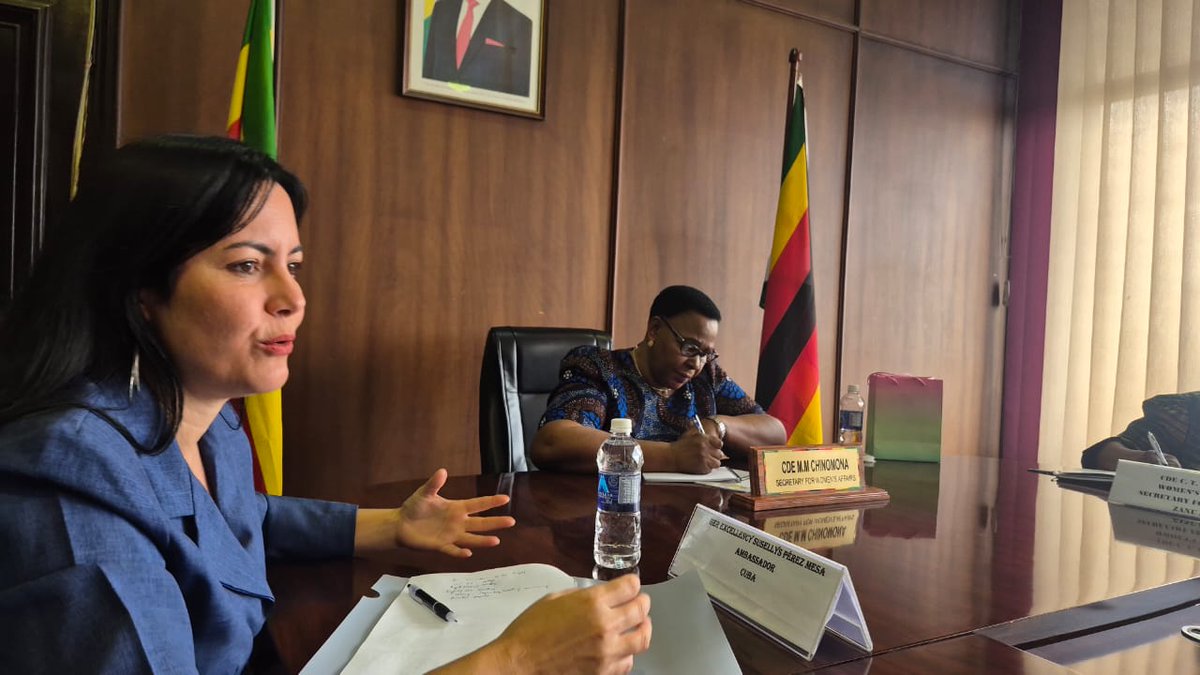 Embajada de Cuba en Zimbabwe tweet media