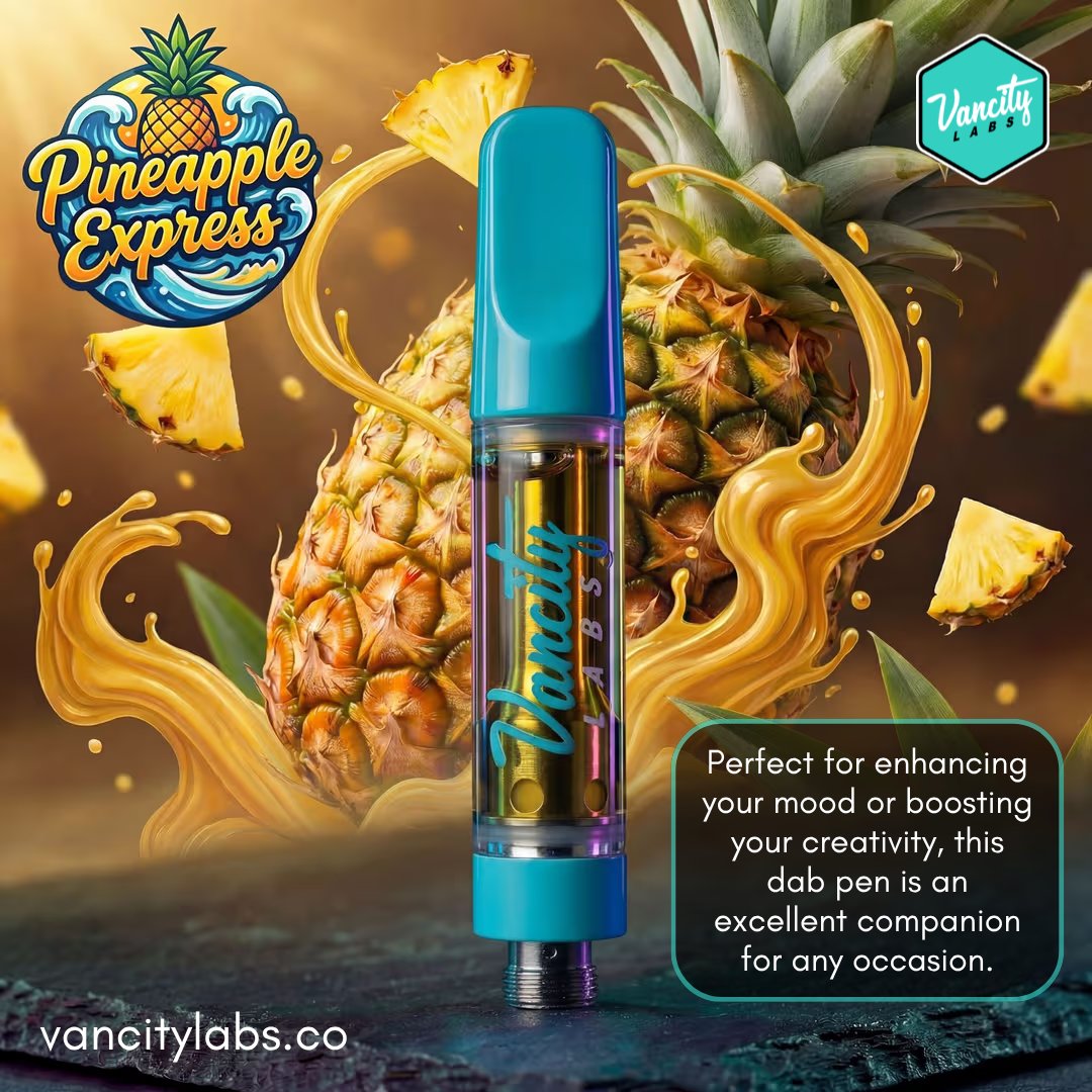 vancitylabsco's tweet image. 🍍✨ Pineapple Express vibes on point!
Boost your mood, spark creativity, and stay inspired all day. This dab pen is the perfect companion for any moment. 🚀💡

🌐  vancitylabs.co/product/pineap…

#PineappleExpress #CreativeVibes #StayInspired #MoodBoost #DailyFlow