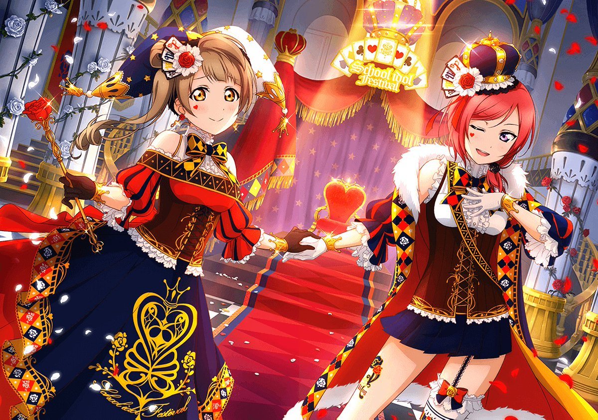 midorikomaki's tweet photo. the ur pair format limited the sort of composition the cards could have + by the end of the first ur pair cycle the horizontal format became much more trendy but omfgggg i still love them as a concept...it was so hype trying to predict who the next pair would be https://t.co/owK2q3JTTe