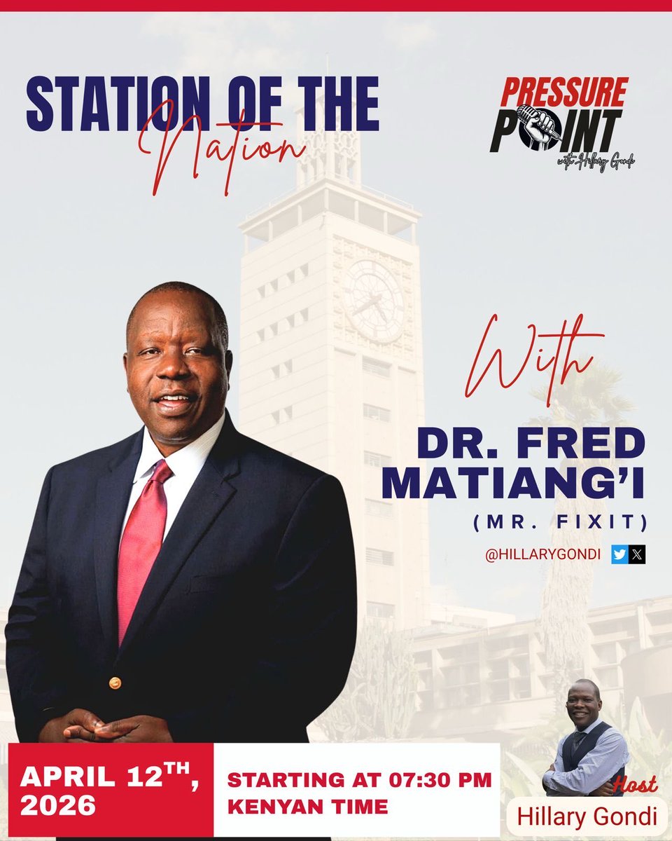 Dr. Fred Matiang'i tweet media