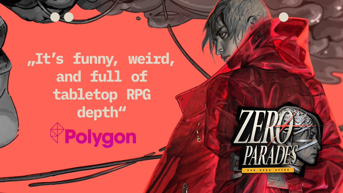 studiozaum's tweet image. If you're looking for something funny, weird, and full of tabletop #RPG depth... 

Play the #ZEROPARADES demo on @Steam until April 13th: 

▶️ tr.ee/nextfestdemo