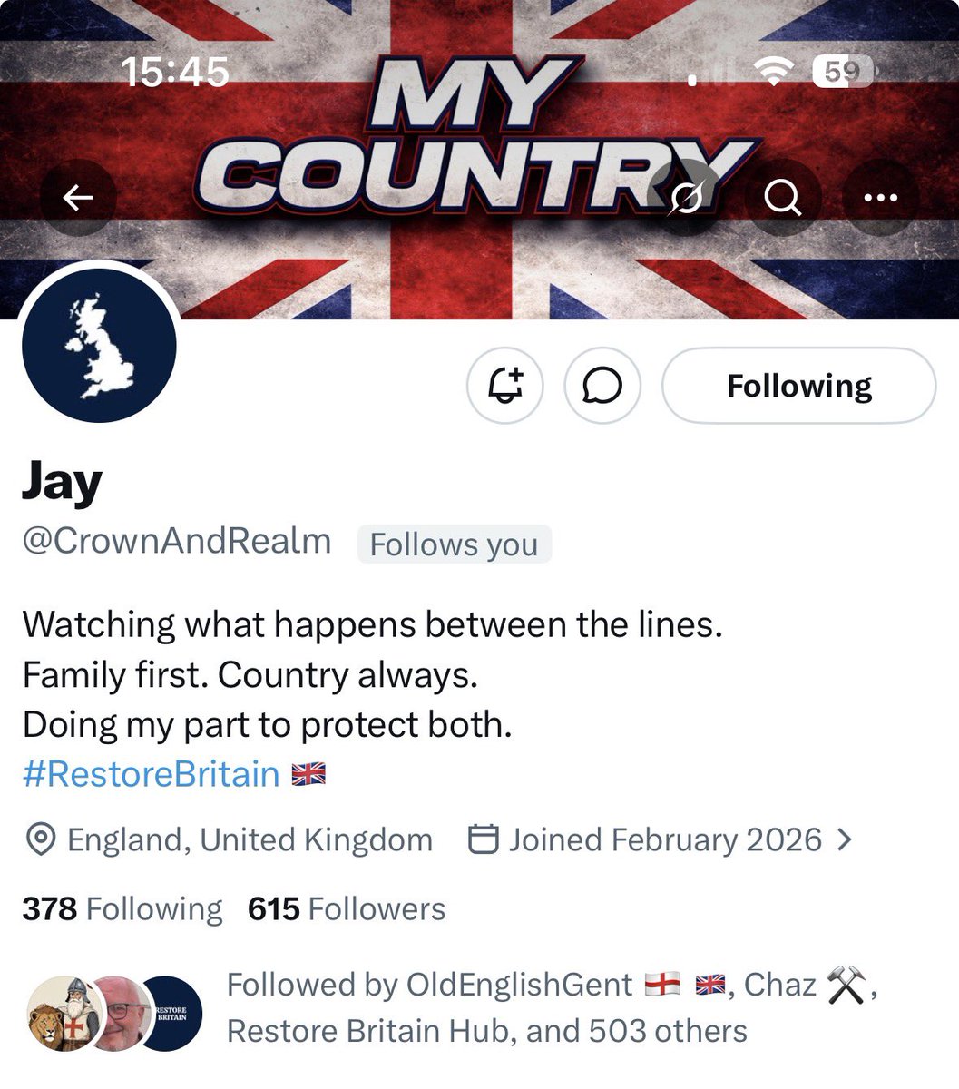Anon🇬🇧Restore Britain🇬🇧 tweet media
