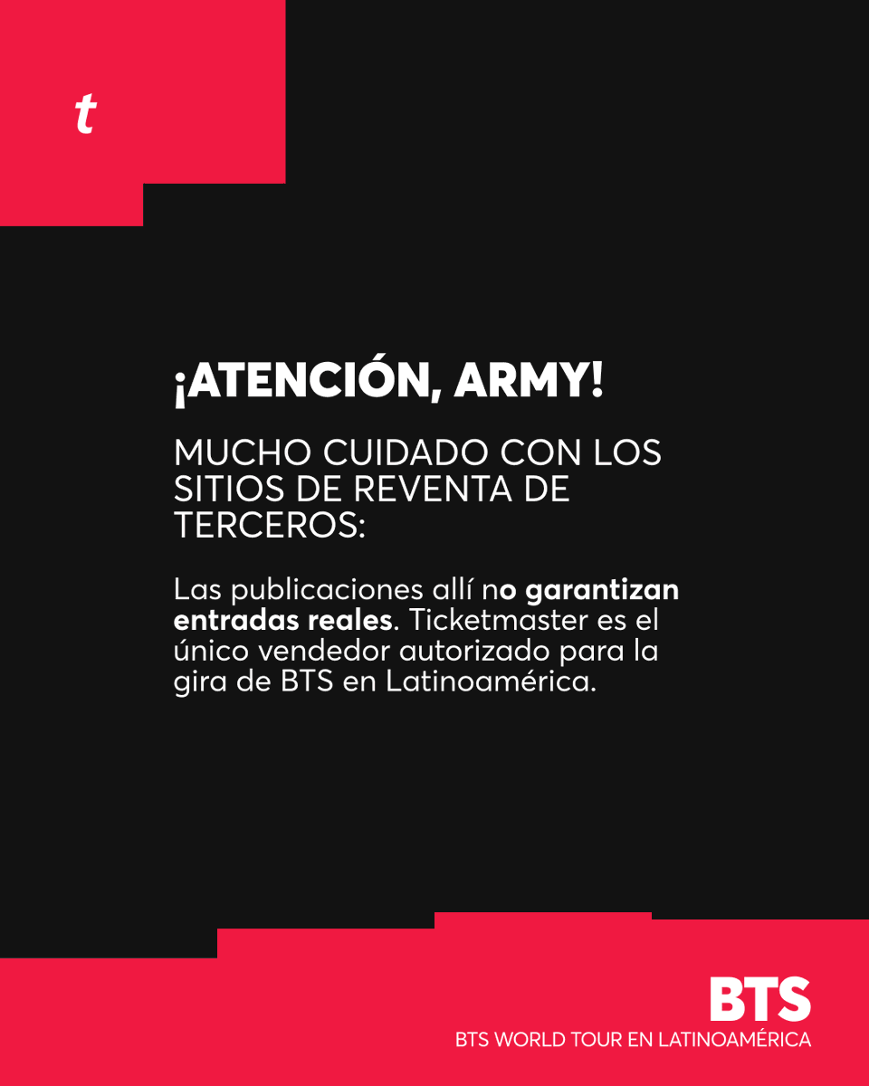 Ticketmaster Chile tweet media