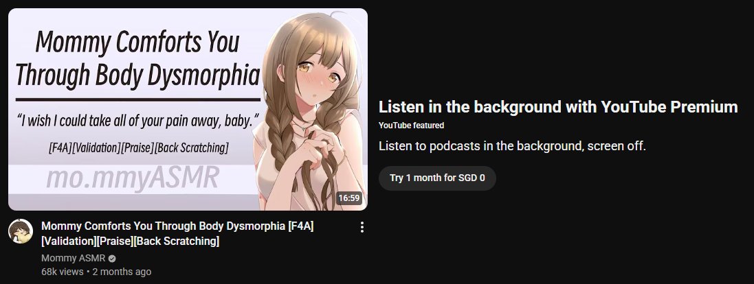 TE10KASANE's tweet image. I'm not falling for your cheap sales tactics youtube