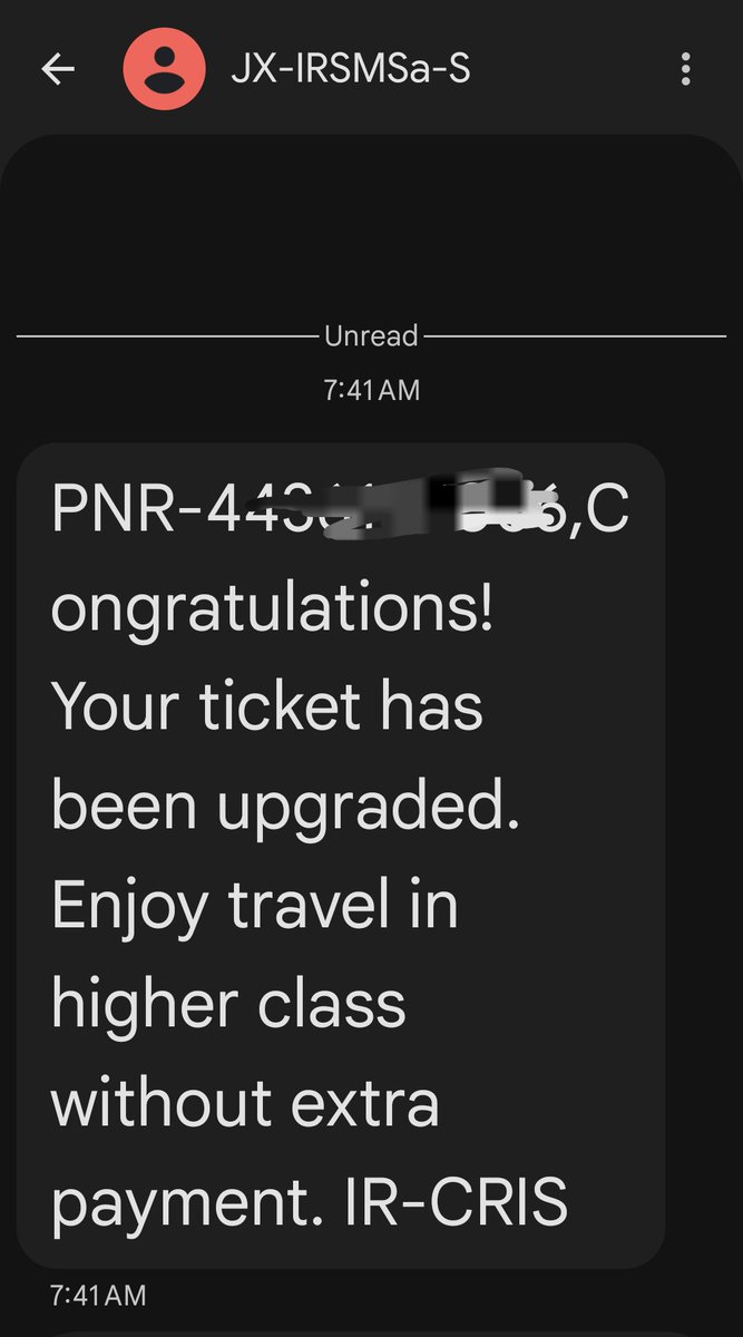 iRushab's tweet photo. Thank you @RailMinIndia for extending this gratitude. This is my first experience travelling in A1. 😊 https://t.co/ouDhKfMqCG