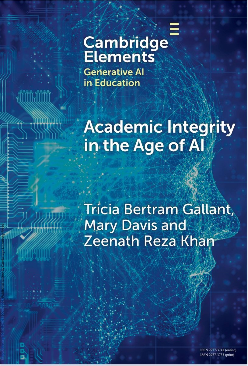KhaledHammadi32's tweet photo. 📚🤖 كتاب علمي رائع جدا بعنوان:

"النزاهة الأكاديمية في عصر الذكاء الاصطناعي"

يوضح  يشرح تحديات التعلم في زمن الذكاء الاصطناعي ويقترح حلولًا عملية

📌 إصدار 2026

✅ رابط تحميل الكتاب 👇
https://t.co/ehbpPQfg9F https://t.co/VHgRbM9DZ5