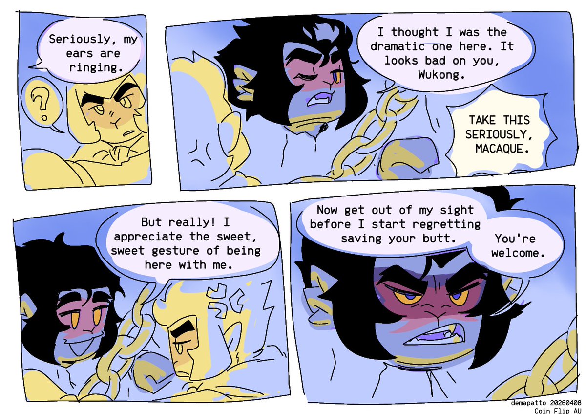 LMK Coin Flip AU Part 3
Honestly I don't have a plot for this

#lmk #lmkau #lmkcoinflipAU