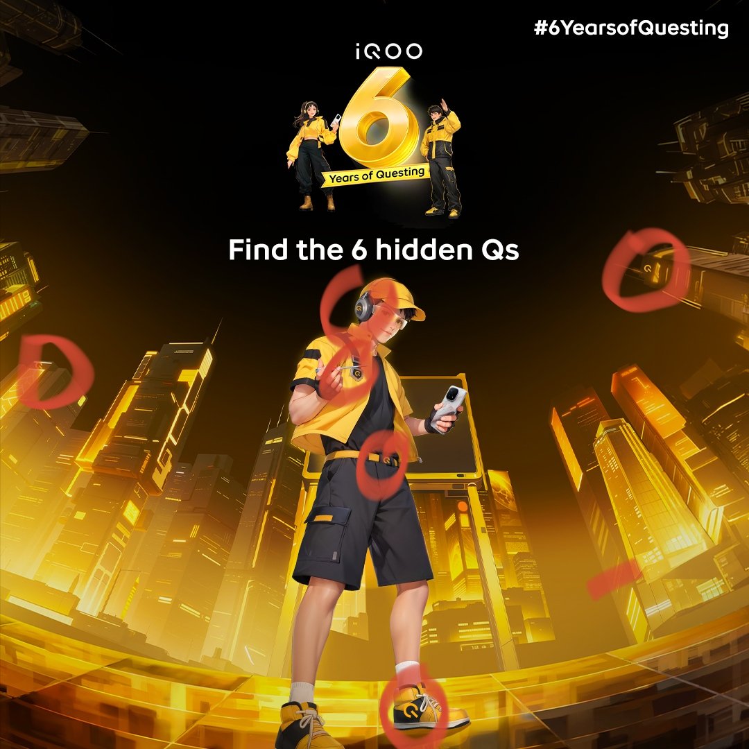 ankit919's tweet photo. @IqooInd 1. headphone
2. shoes
3. belt
4. jacket
5.right side buliding
6. left side building
#6yearsofQuesting 
@IqooInd 
Tag @NishaKotian9 @SuhasKambale007 @1990Paresh @Manya242 @SuhasKambale7 https://t.co/WVvB3FiJKN