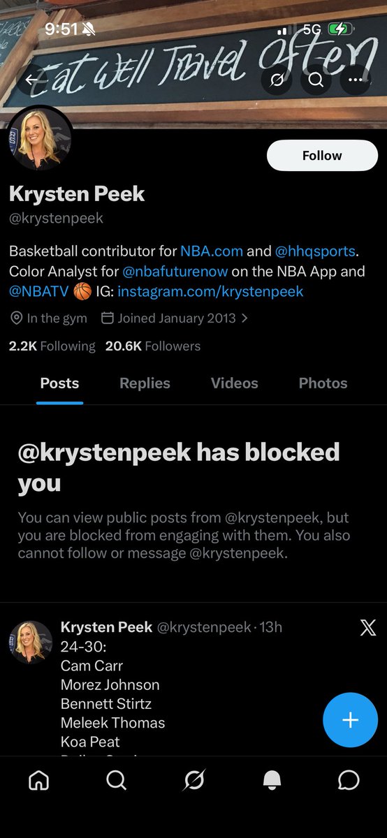 Must be something I said…