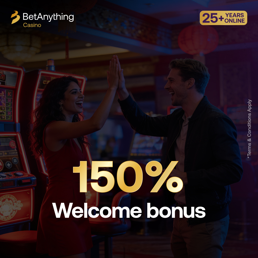 betanycasino's tweet image. Sign up today and get a 150% BONUS on your first deposit with promo code 📲 LEGENDS

Legends get more at BetAnything 🔥

bit.ly/xCasinoLegends

#casino #bonus #offer #legend