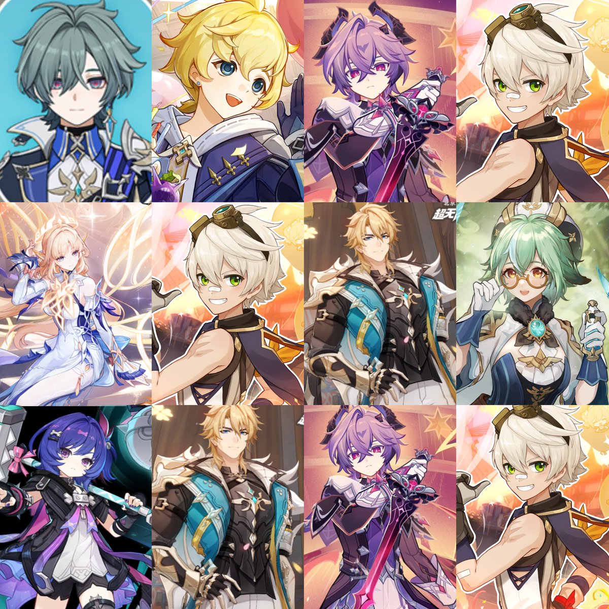 AboutNodKrai's tweet image. TRIAL TEAMS 6.6

- Lohen Mika Durin Bennett
- Nicole Bennett Varka Sucrose
- Prune Varka Durin Bennett

Via Hiragara
#GenshinImpact