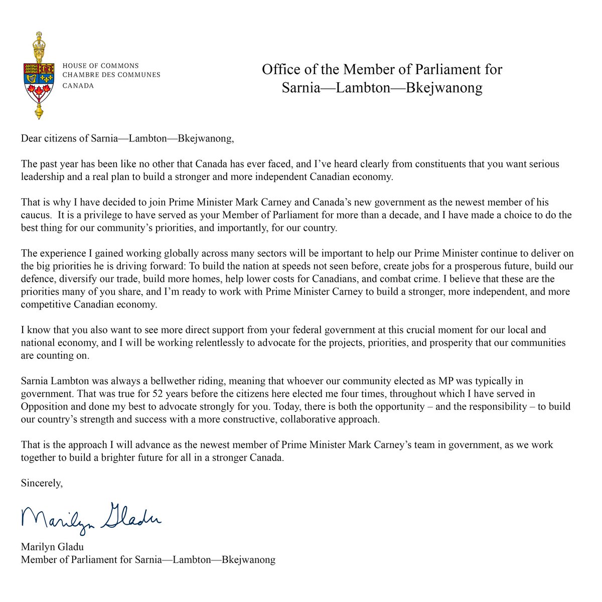 Marilyn Gladu tweet media