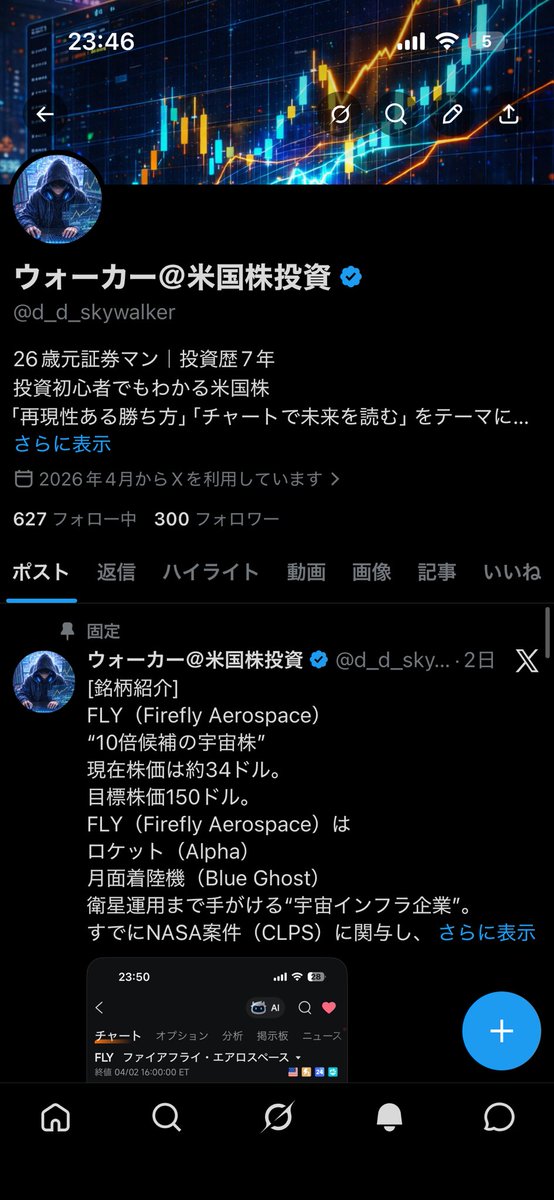 ウォーカー＠米国株投資 tweet media