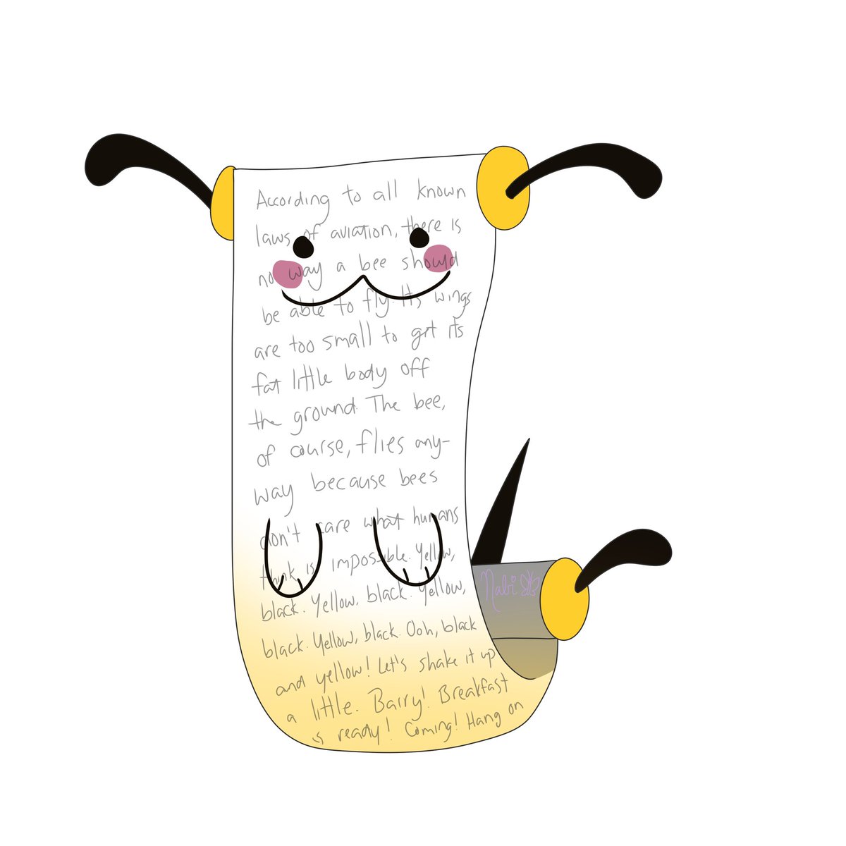 Nabeelerra's tweet image. [Lamentus mascot meme 1/5]

📜🐝

#famishiki #katagallery