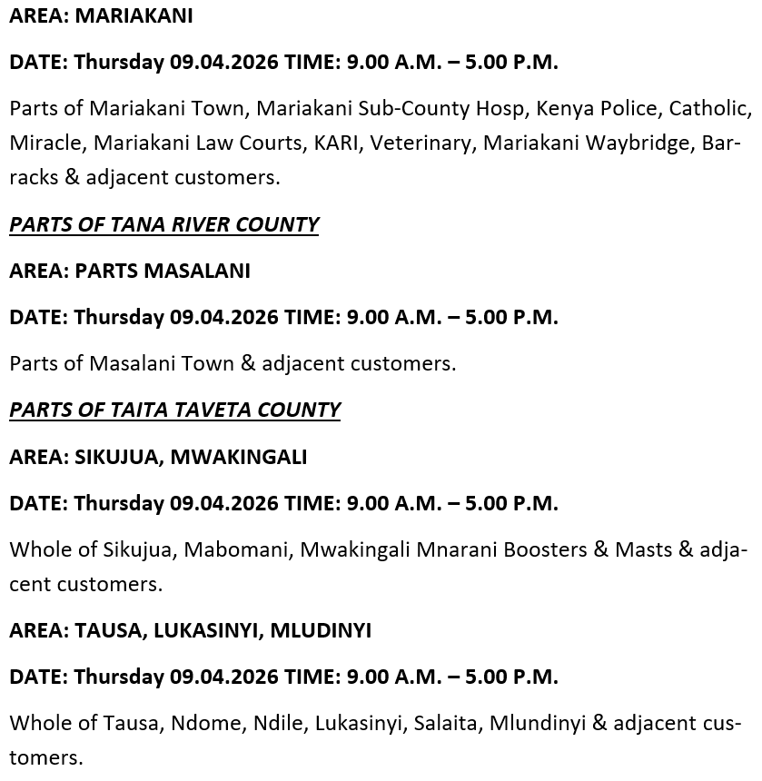 Kenya Power tweet media