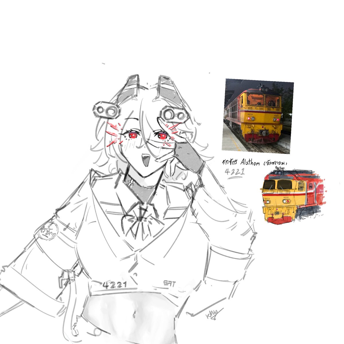 Yankeess_3's tweet photo. สาวรถไฟไทย มาแล้วค่าาา!.

3 ตัวแรก ลงเทียบชานชาลาแล้วคับผมม
#Alsthom #GEA #HITACHI #รถไฟไทย https://t.co/PGWxeo4QzT